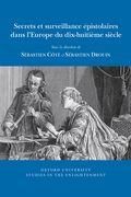 Produktbild: Secrets et surveillance epistolaires dans l&rsquo;Europe du dix-huitieme siecle