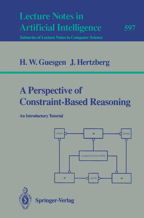 Produktbild: A Perspective of Constraint-Based Reasoning