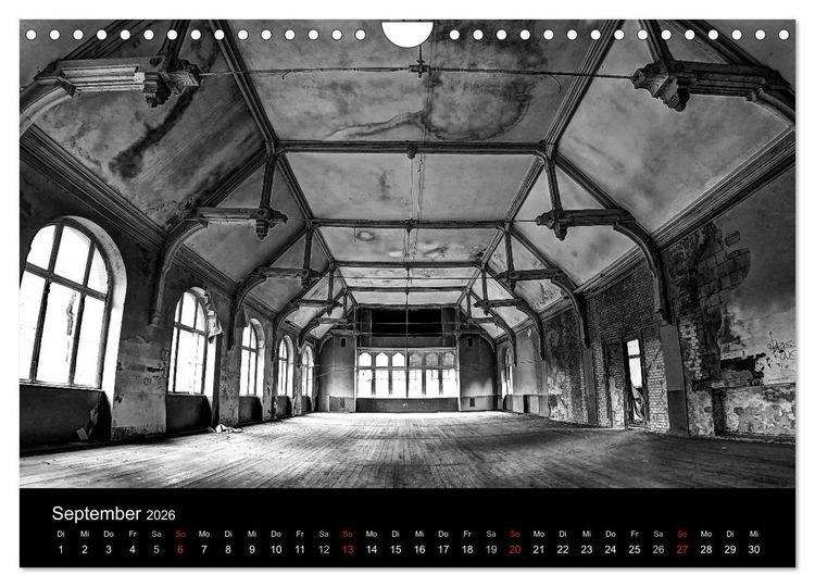 Produktbild: lost beauty (Wandkalender 2026 DIN A4 quer), CALVENDO Monatskalender