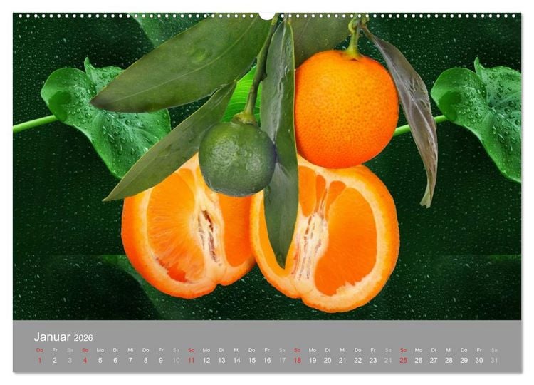 Produktbild: Obst (Wandkalender 2026 DIN A2 quer), CALVENDO Monatskalender