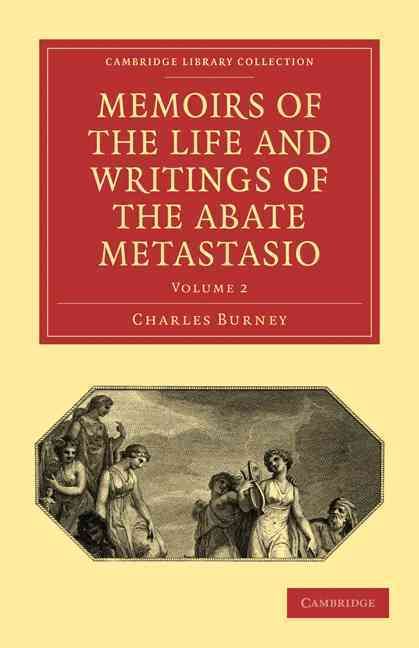 Produktbild: Memoirs of the Life and Writings of the Abate Metastasio