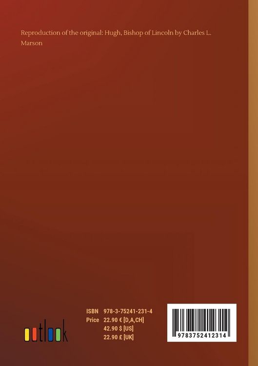 Produktbild: Hugh, Bishop of Lincoln