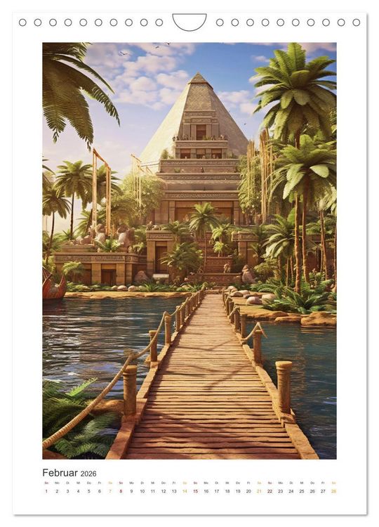 Produktbild: Im alten &Auml;gypten (Wandkalender 2026 DIN A4 hoch), CALVENDO Monatskalender