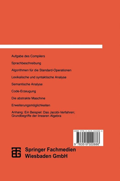 Produktbild: Praktischer &Uuml;bersetzerbau