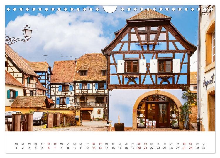 Produktbild: Eguisheim - M&auml;rchendorf im Elsass (Wandkalender 2026 DIN A4 quer), CALVENDO Monatskalender