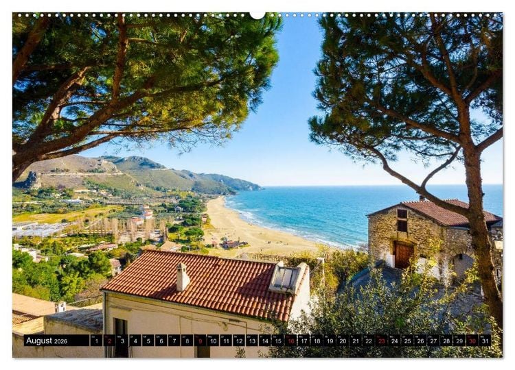 Produktbild: Sperlonga - Bellezza d'Italia (Wandkalender 2026 DIN A2 quer), CALVENDO Monatskalender