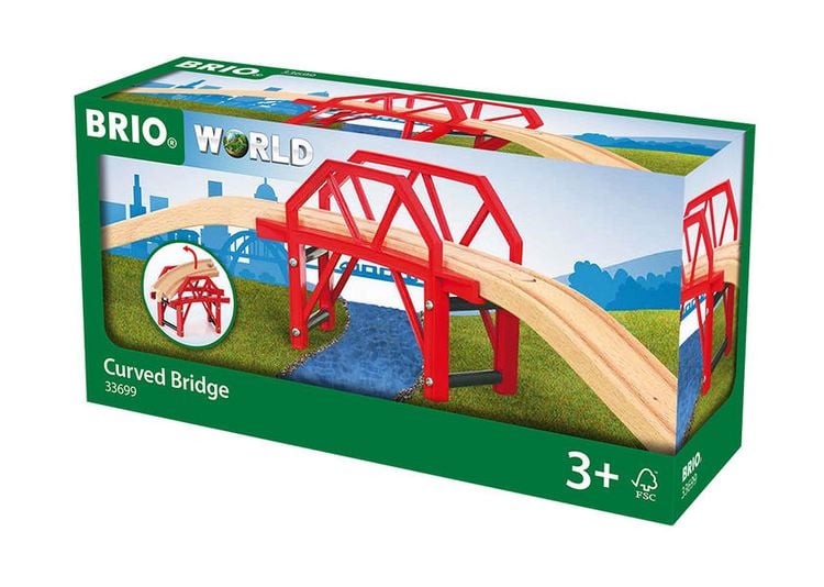 Produktbild: BRIO World - Bahnbrücke mit Auffahrten