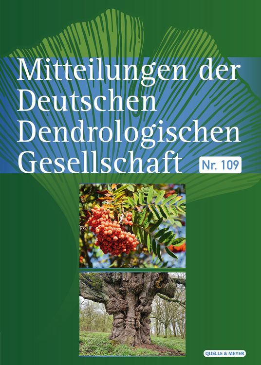 Produktbild: Mitteilungen der Deutschen Dendrologischen Gesellschaft