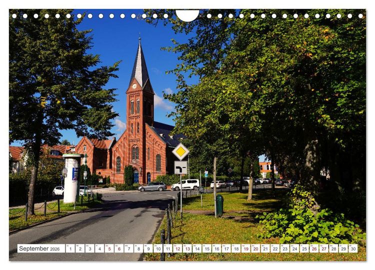 Produktbild: Unser sch&ouml;nes Wismar (Wandkalender 2026 DIN A4 quer), CALVENDO Monatskalender