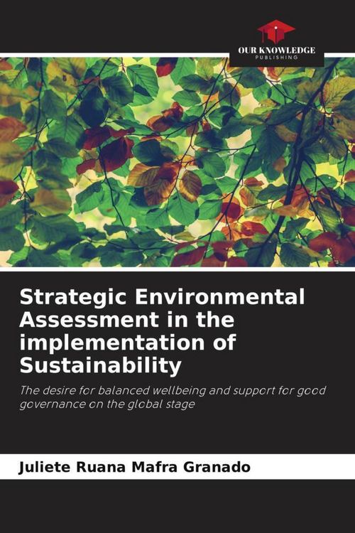 Produktbild: Strategic Environmental Assessment in the implementation of Sustainability