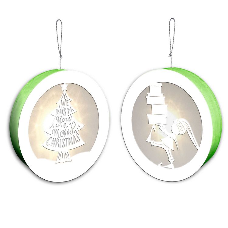 Produktbild: URSUS Light boxes "Gnome & Tree", &Oslash; 11 cm