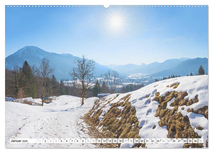 Produktbild: Es is so schee am Tegernsee (Wandkalender 2026 DIN A2 quer), CALVENDO Monatskalender
