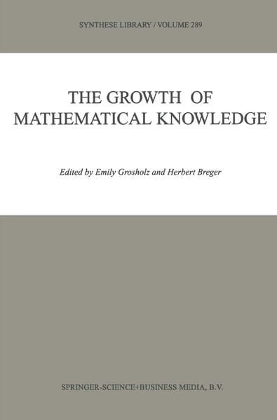 Produktbild: The Growth of Mathematical Knowledge