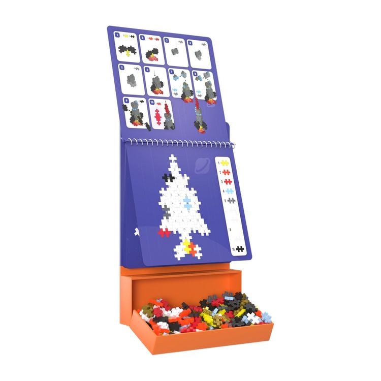Produktbild: PLUS PLUS - 125 Kreativ Bausteine Puzzle Weltraum