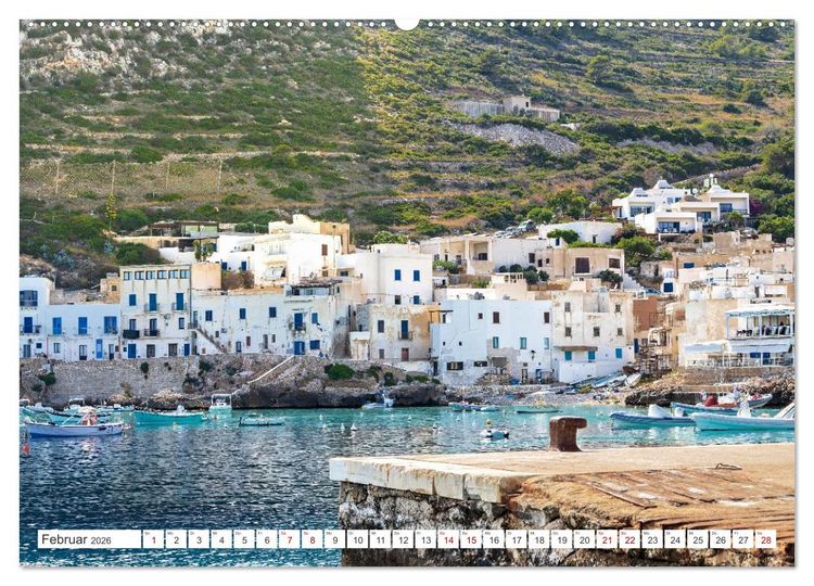 Produktbild: Italien - Inselparadiese von Capri bis Alicudi (hochwertiger Premium Wandkalender 2026 DIN A2 quer), Kunstdruck in Hochglanz