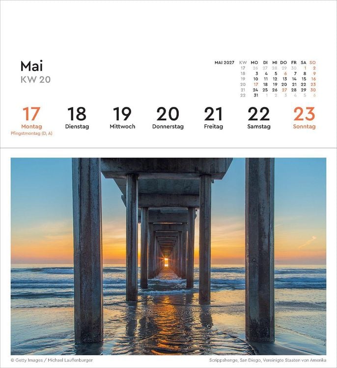 Produktbild: Magischer Augenblick - KUNTH Postkartenkalender 2027