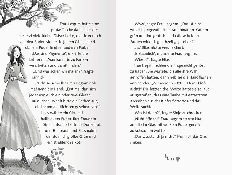 Produktbild: Die Schule f&uuml;r Tag- und Nachtmagie, Band 6 - Eine gef&auml;hrliche Farbe