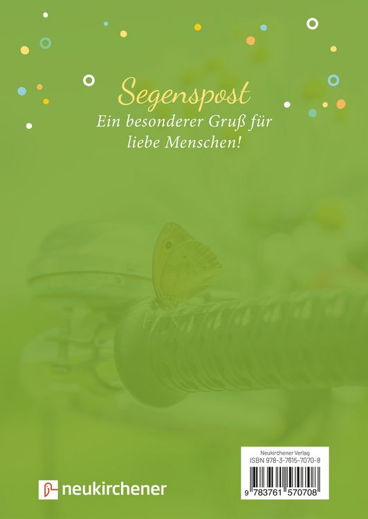 Produktbild: Segenspost zum Ruhestand
