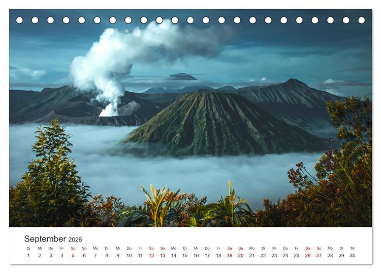Produktbild: Mystische Nebellandschaften (Tischkalender 2026 DIN A5 quer), CALVENDO Monatskalender