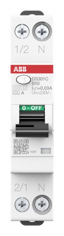 Produktbild: ABB 2CSR255163R1105 FI-Schutzschalter/Leitungsschutzschalter 10A