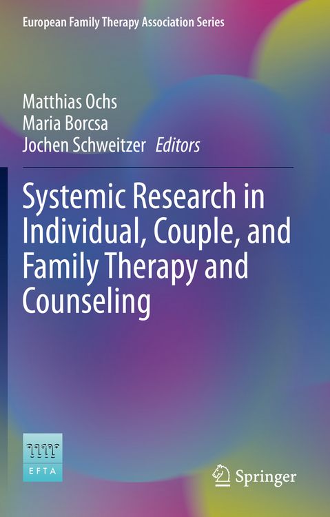Produktbild: Systemic Research in Individual, Couple, and Family Therapy and Counseling