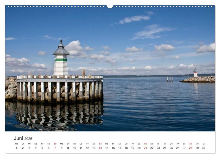 Produktbild: Leuchtt&uuml;rme und Leuchtfeuer an der Ostsee (hochwertiger Premium Wandkalender 2026 DIN A2 quer), Kunstdruck in Hochglanz
