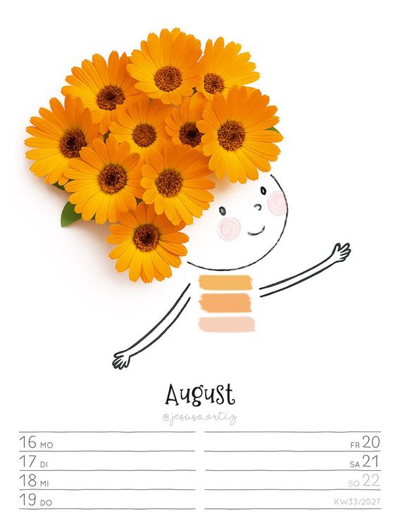 Produktbild: Little Dreams Wochenplaner Kalender 2027