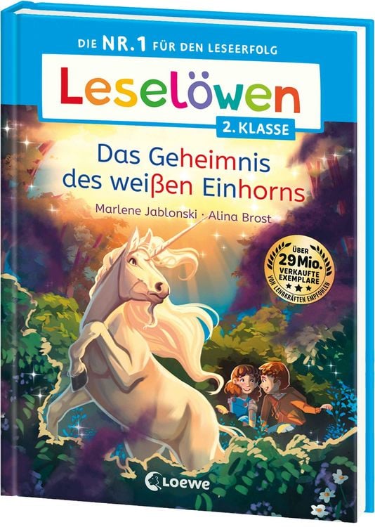 Produktbild: Lesel&ouml;wen 2. Klasse - Das Geheimnis des wei&szlig;en Einhorns