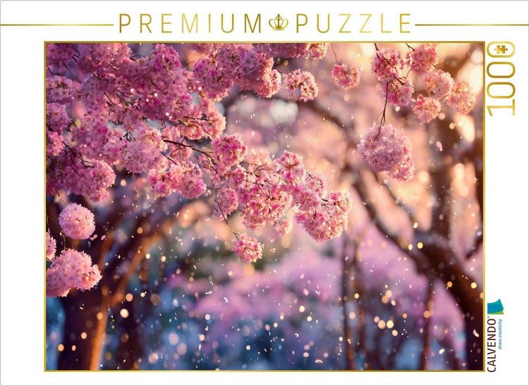 Produktbild: CALVENDO Puzzle Wenn im Licht die Bl&uuml;ten tanzen | 1000 Teile Lege-Gr&ouml;&szlig;e 64x48cm Foto-Puzzle f&uuml;r gl&uuml;ckliche Stunden