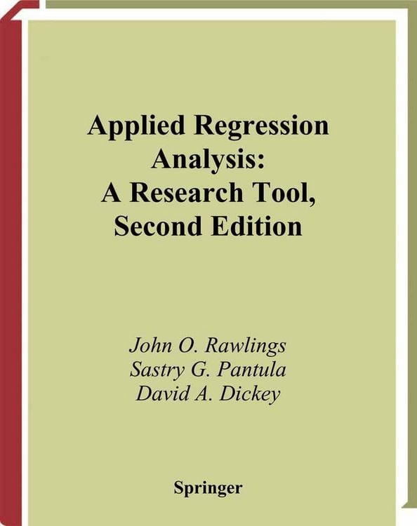 Produktbild: Applied Regression Analysis