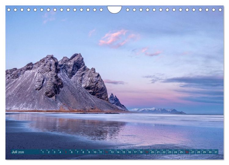 Produktbild: Island - Reise in eine andere Welt (Wandkalender 2026 DIN A4 quer), CALVENDO Monatskalender