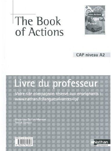 Produktbild: The Book Of Actions; Anglais ; Cap Niveau A2 ; Livre Du Professeur