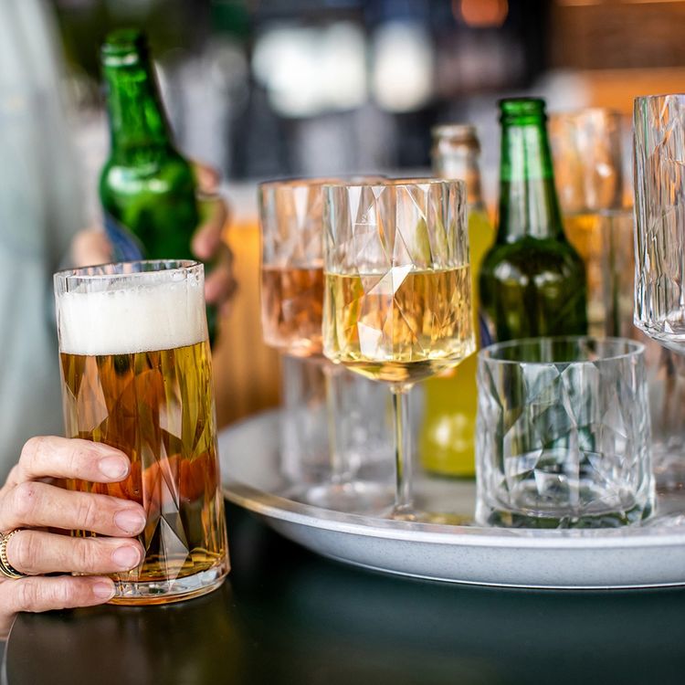Produktbild: Koziol Bierglas 300 ml 2er-Set CLUB No. 8