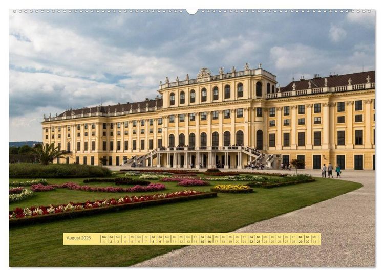 Produktbild: Wien f&uuml;r Liebhaber und Interessierte (hochwertiger Premium Wandkalender 2026 DIN A2 quer), Kunstdruck in Hochglanz