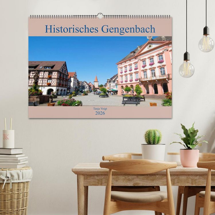 Produktbild: Historisches Gengenbach (Wandkalender 2026 DIN A2 quer), CALVENDO Monatskalender