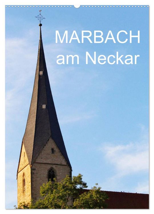 Produktbild: Marbach am Neckar (Wandkalender 2026 DIN A2 hoch), CALVENDO Monatskalender