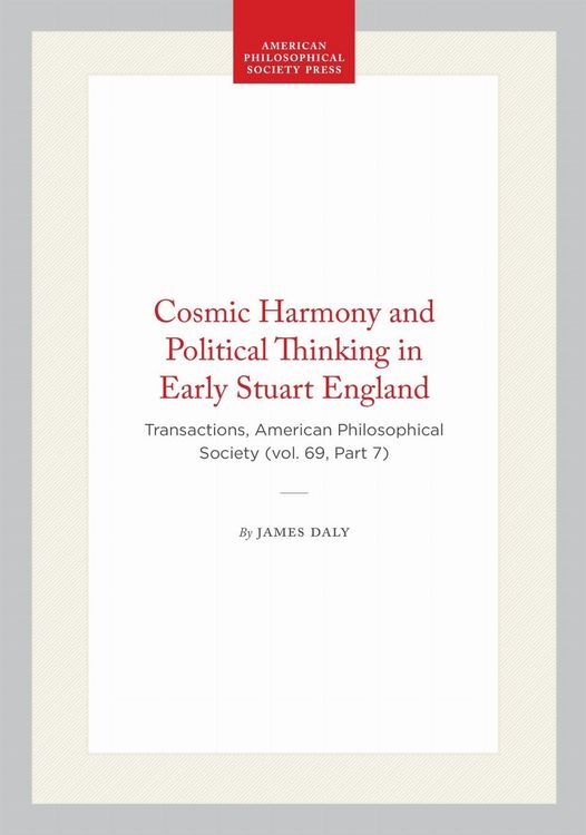 Produktbild: Cosmic Harmony and Political Thinking in Early Stuart England