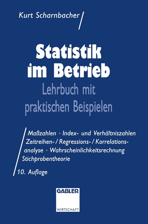 Produktbild: Statistik im Betrieb