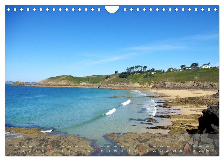 Produktbild: BRETAGNE La Rade de Brest (Calendrier mural 2026 DIN A4 vertical), CALVENDO calendrier mensuel