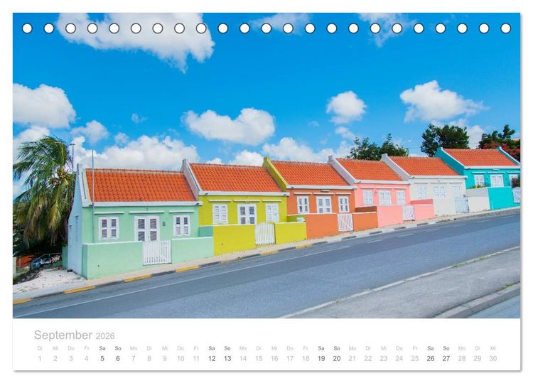 Produktbild: Trauminsel Cura&ccedil;ao (Tischkalender 2026 DIN A5 quer), CALVENDO Monatskalender