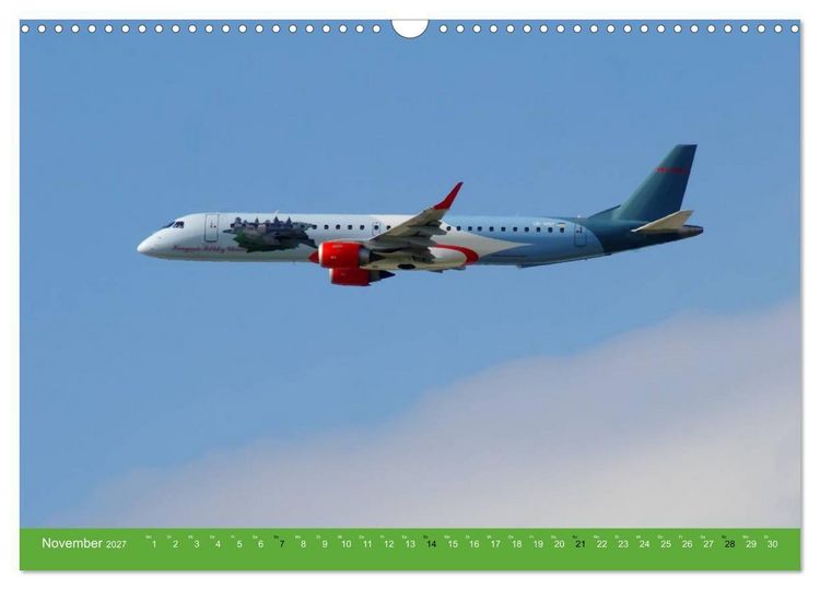 Produktbild: Die sch&ouml;nsten Flugzeug-Bemalungen (Wandkalender 2027 DIN A3 quer), CALVENDO Monatskalender