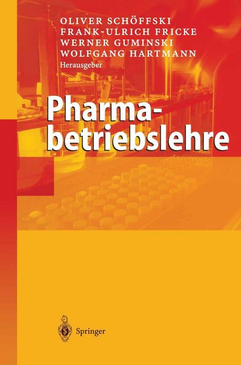 Produktbild: Pharmabetriebslehre