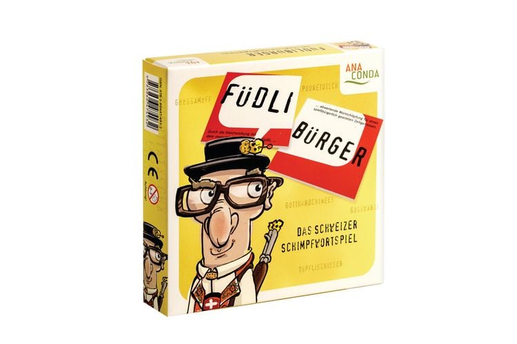 Produktbild: F&uuml;dlib&uuml;rger - Das Schweizer Schimpfwortspiel