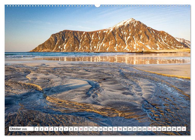 Produktbild: Licht des Nordens - LOFOTEN (hochwertiger Premium Wandkalender 2026 DIN A2 quer), Kunstdruck in Hochglanz
