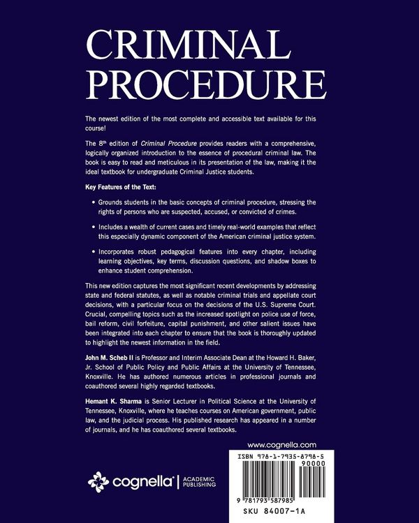 Produktbild: Criminal Procedure