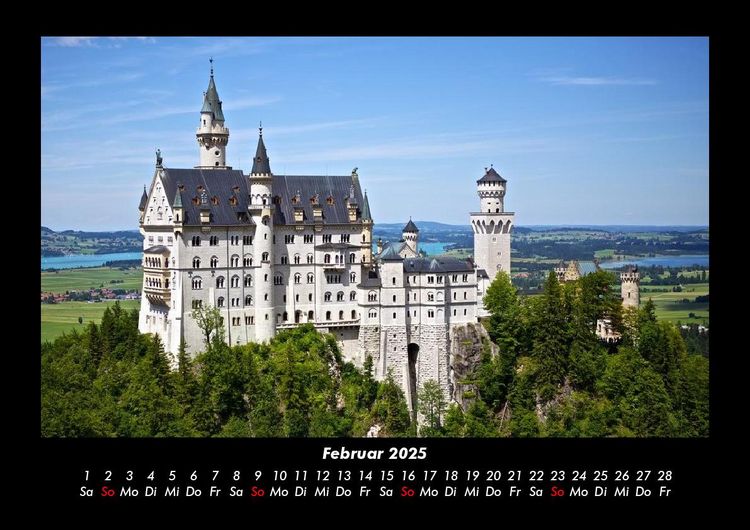 Produktbild: Landschaftskalender 2025 Fotokalender DIN A3
