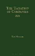 Produktbild: The Taxation of Companies 2024