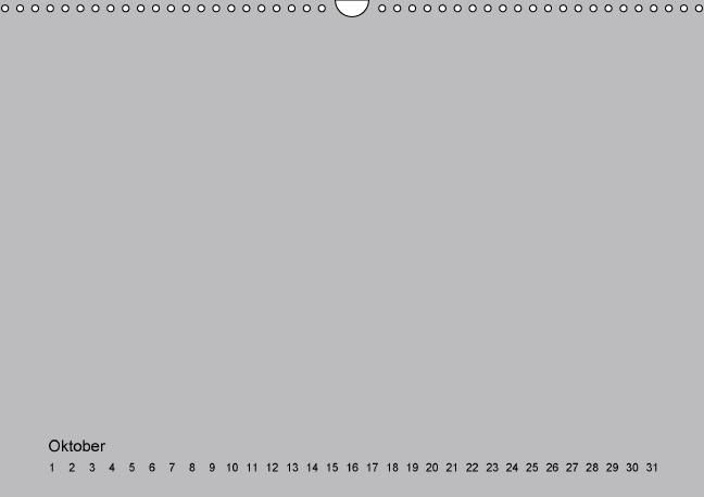 Produktbild: Geburtstags - Bastelkalender - Grau (Wandkalender immerw&auml;hrend DIN A3 quer)