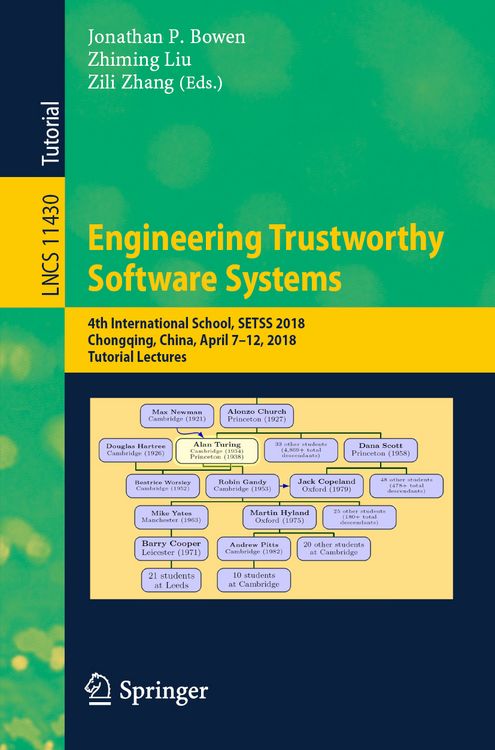 Produktbild: Engineering Trustworthy Software Systems