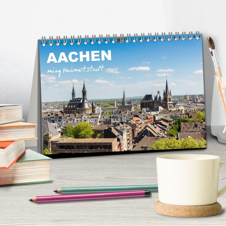 Produktbild: Aachen - ming He&auml;metstadt (Tischkalender 2026 DIN A5 quer), CALVENDO Monatskalender
